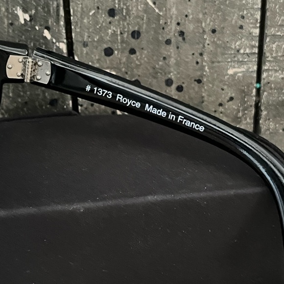 DUCAL Royce #1373 Black Wrap Sunglass Frames France - Picture 9 of 11